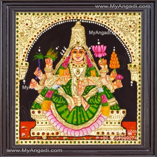 Dhanya Lakshmi Tanjore Painting