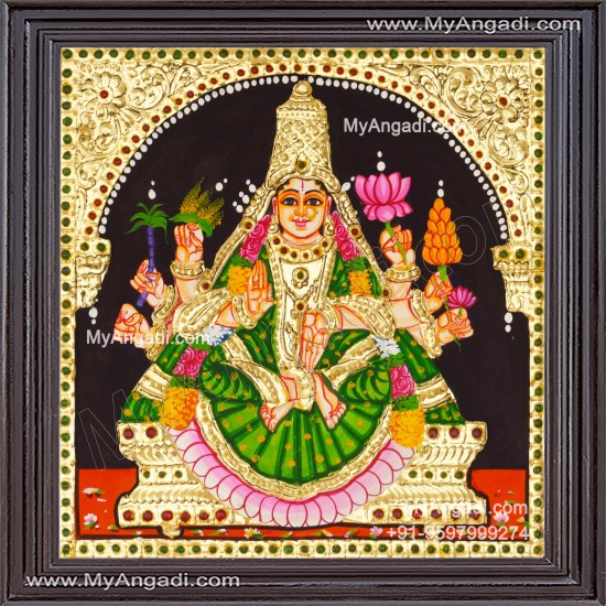 Dhanya Lakshmi Tanjore Painting