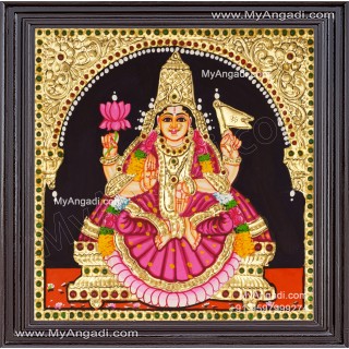 Adhi Lakshmi Tanjore Painting