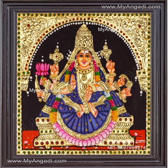 Vijaya Lakshmi Tanjore Painting