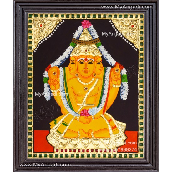 Brahma Tanjore Painting
