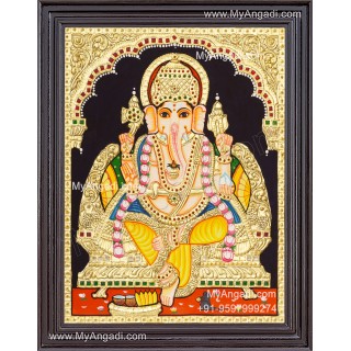 Ganesha Tajore Paintings