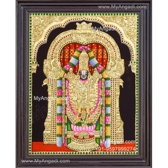 Balaji Lakshmi Tanjore Painting