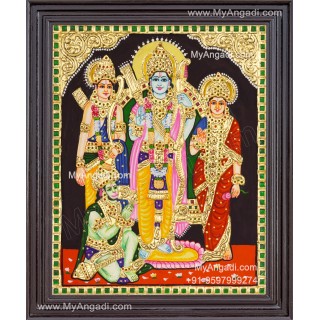 Ram Darbar Tanjore Painting
