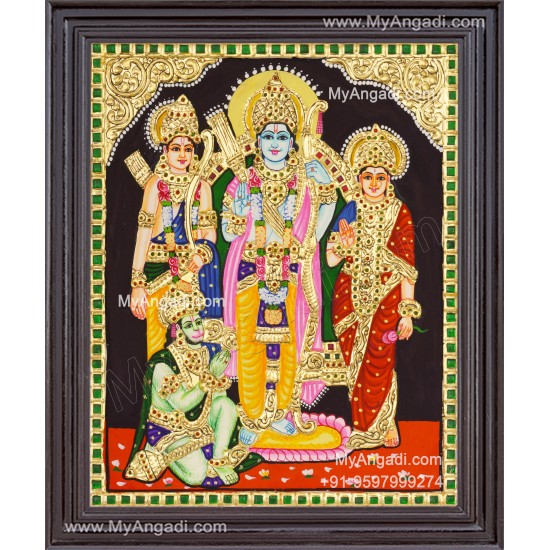 Ram Darbar Tanjore Painting