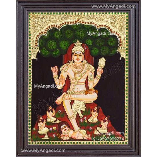 Dakshinamurthy Tanjore Painting