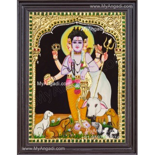 Dattatreya Tanjore Painting