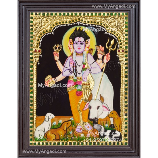 Dattatreya Tanjore Painting