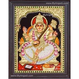 Saraswathi Tanjore Paintings