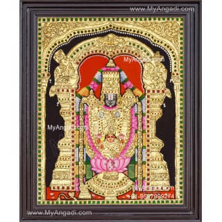 Balaji Lakshmi Tanjore Painting