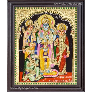 Ram Darbar Tanjore Painting