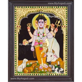 Dattatreya Tanjore Painting