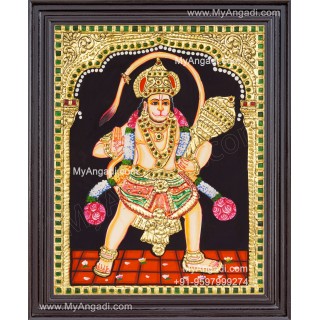 Hanuman Tanjore Painting