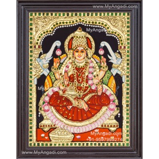 Gajalakshmi Tanjore Paintings