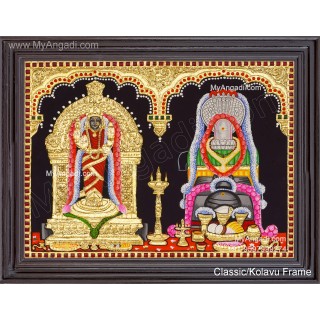 Vaitheeswaran Thaiyal Nayagi Tanjore Painting