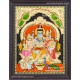 Shivan Family Tanjore Painting