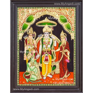Ram Darbar Tanjore Painting