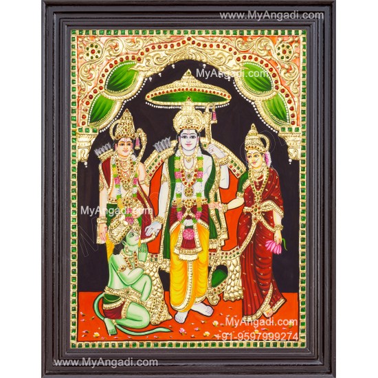 Ram Darbar Tanjore Painting