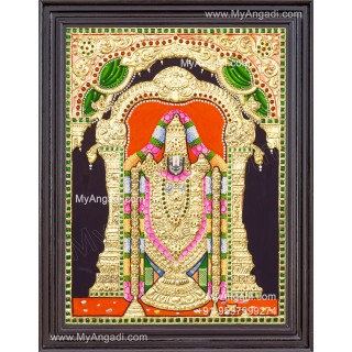 Venkatachalapathy  Tanjore Painting