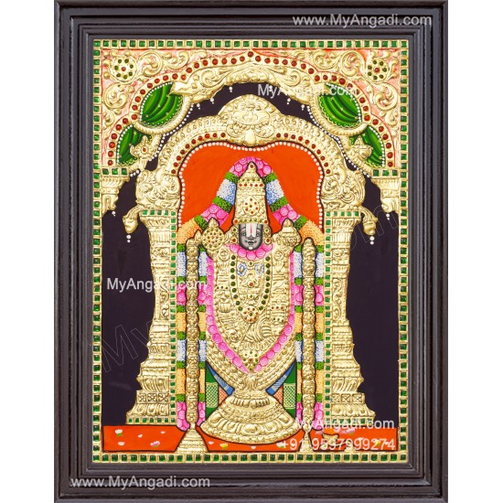 Venkatachalapathy  Tanjore Painting