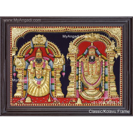 Balaji Thayar 3D Tanjore Painting