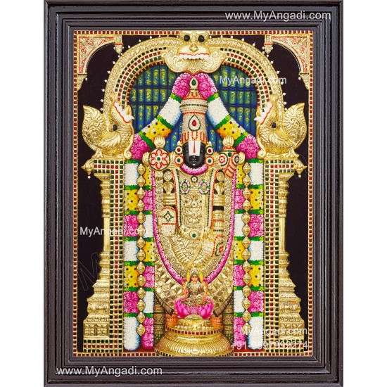 Balaji 3d Tanjore Painting