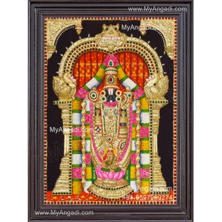 Balaji Lakshmi 3D Tanjore Painting