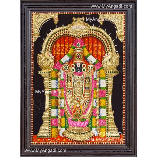 Balaji Lakshmi 3D Tanjore Painting