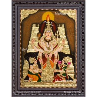 Iswarya Eswarar Lakshmi  Tanjore Painting