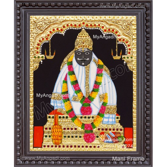 Sri PoondhaMada Swamy Tanjore Painting