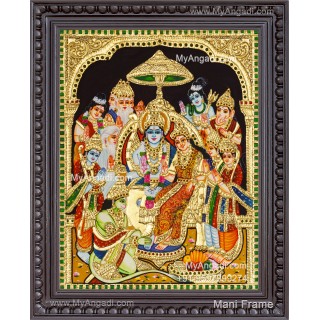 Ram Parivar Tanjore Painting