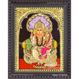 Lakshmi Narasimhar Tanjore Painting