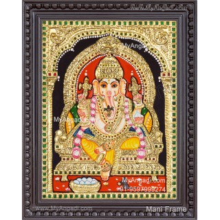 Ganapathi Tanjore Painting