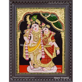 Radha Krishna Tanjore Paintings
