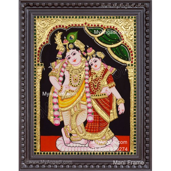 Radha Krishna Tanjore Paintings