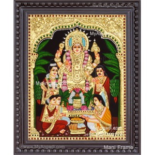 Sathyanarayana Tanjore Painting