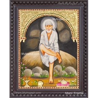 Saibaba Tanjore Painting