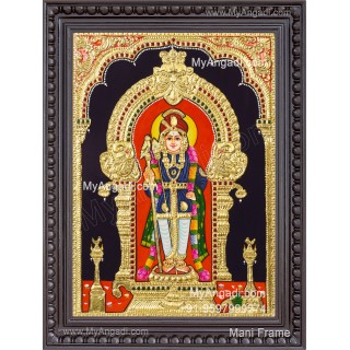 Palani  Murugan Tanjore Painting