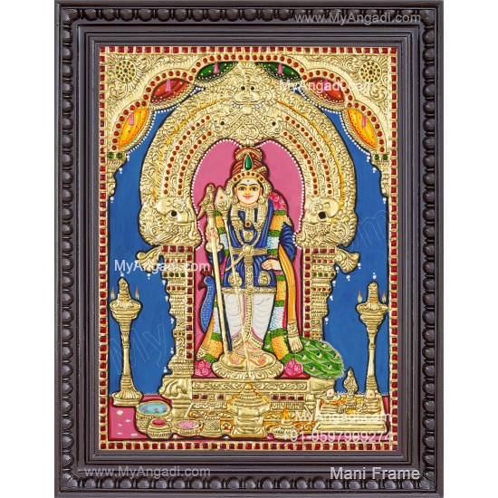 Murugan Tanjore Painting