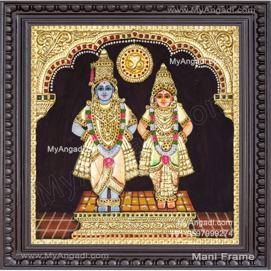 Pandurangan Rakhumai Tanjore Painting