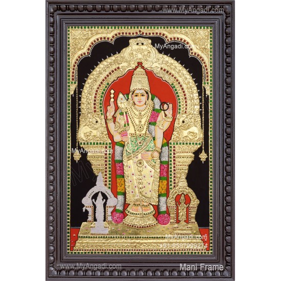 Thiruchendur Murugan Tanjore Painting