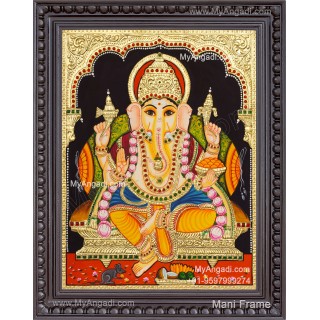 Ganesha Tanjore Painting