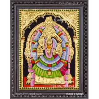 Sri Kariya Kali Amman Tanjore Painting