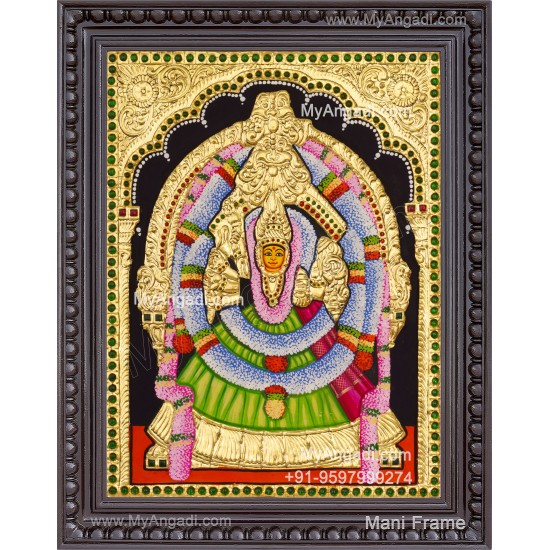 Sri Kariya Kali Amman Tanjore Painting