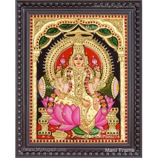 Aiswarya Lakshmi Tanjore Painting