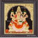 Santhana Lakshmi Tanjore Painting