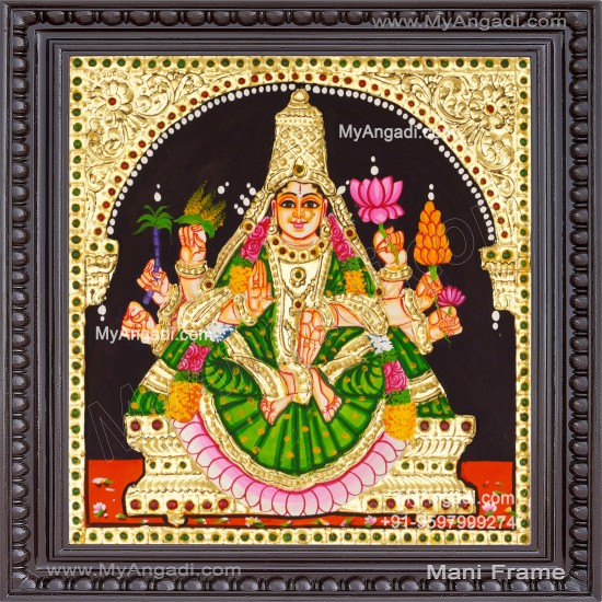 Dhanya Lakshmi Tanjore Painting