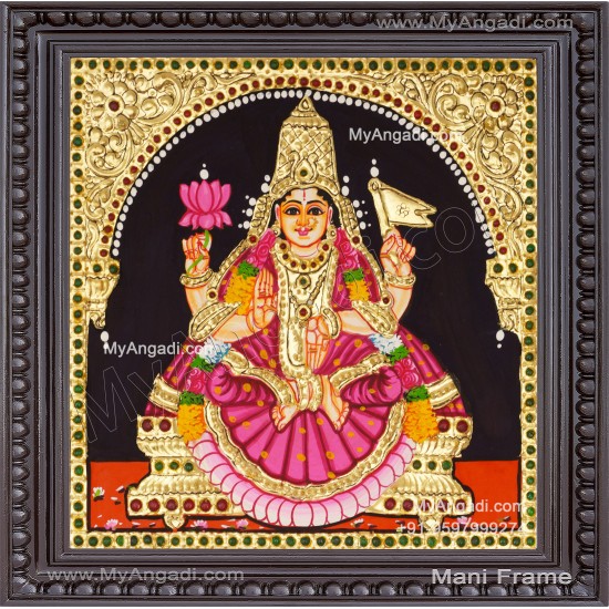 Adhi Lakshmi Tanjore Painting