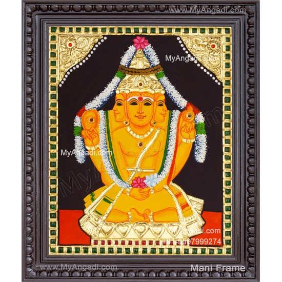 Brahma Tanjore Painting