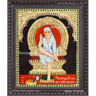 Saibaba Tanjore Painting